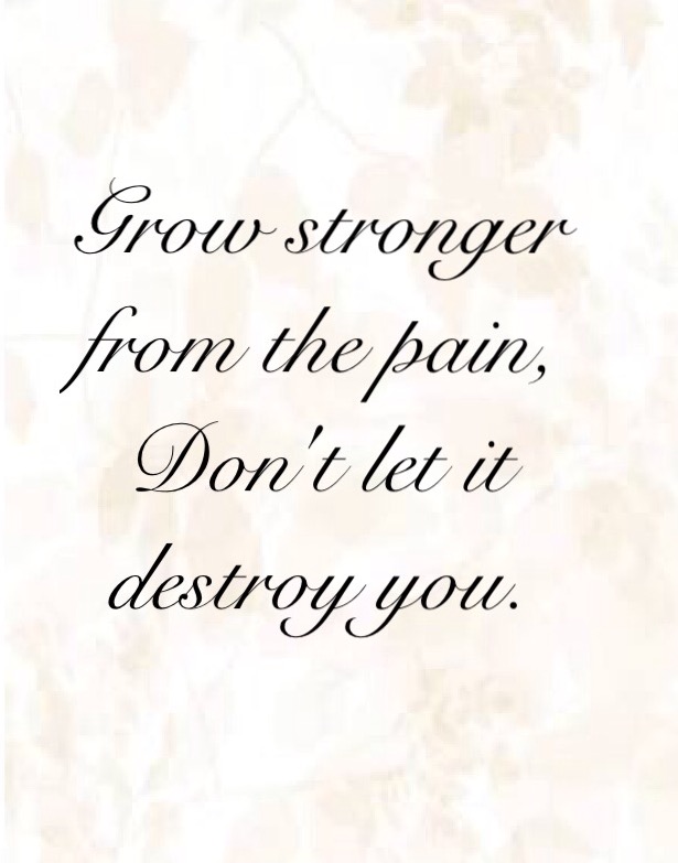 pain grow stronger