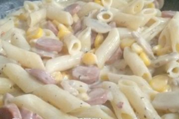 pasta in white sauce recipe