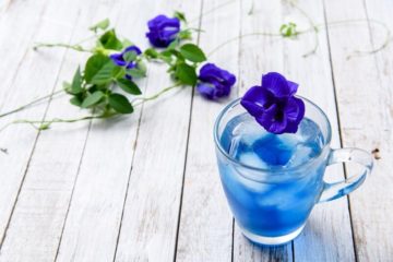 blue tea