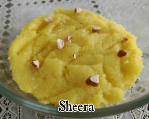 sheera kesari bath