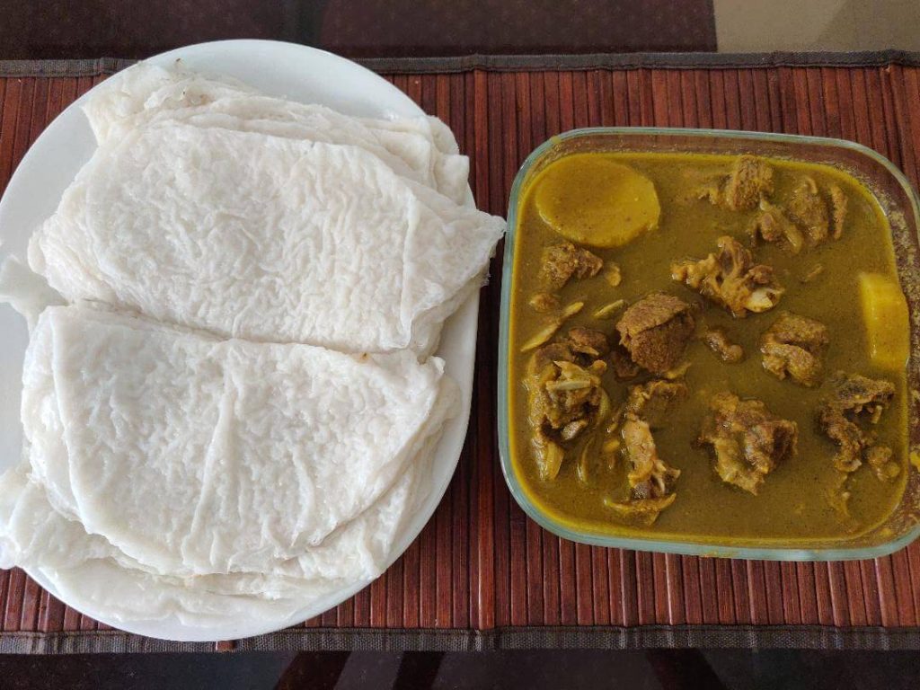 mutton green masala stew