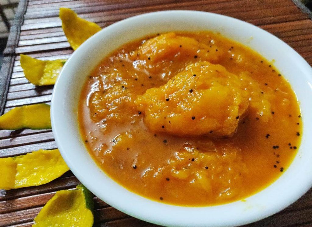 ripe mango curry recipe