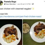 pan fried chicken roast tried