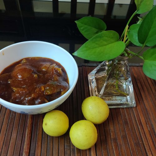 sweet lemon pickle