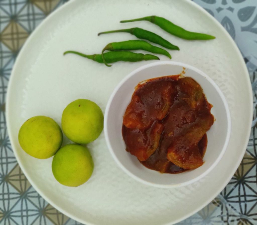 sweet lime pickle